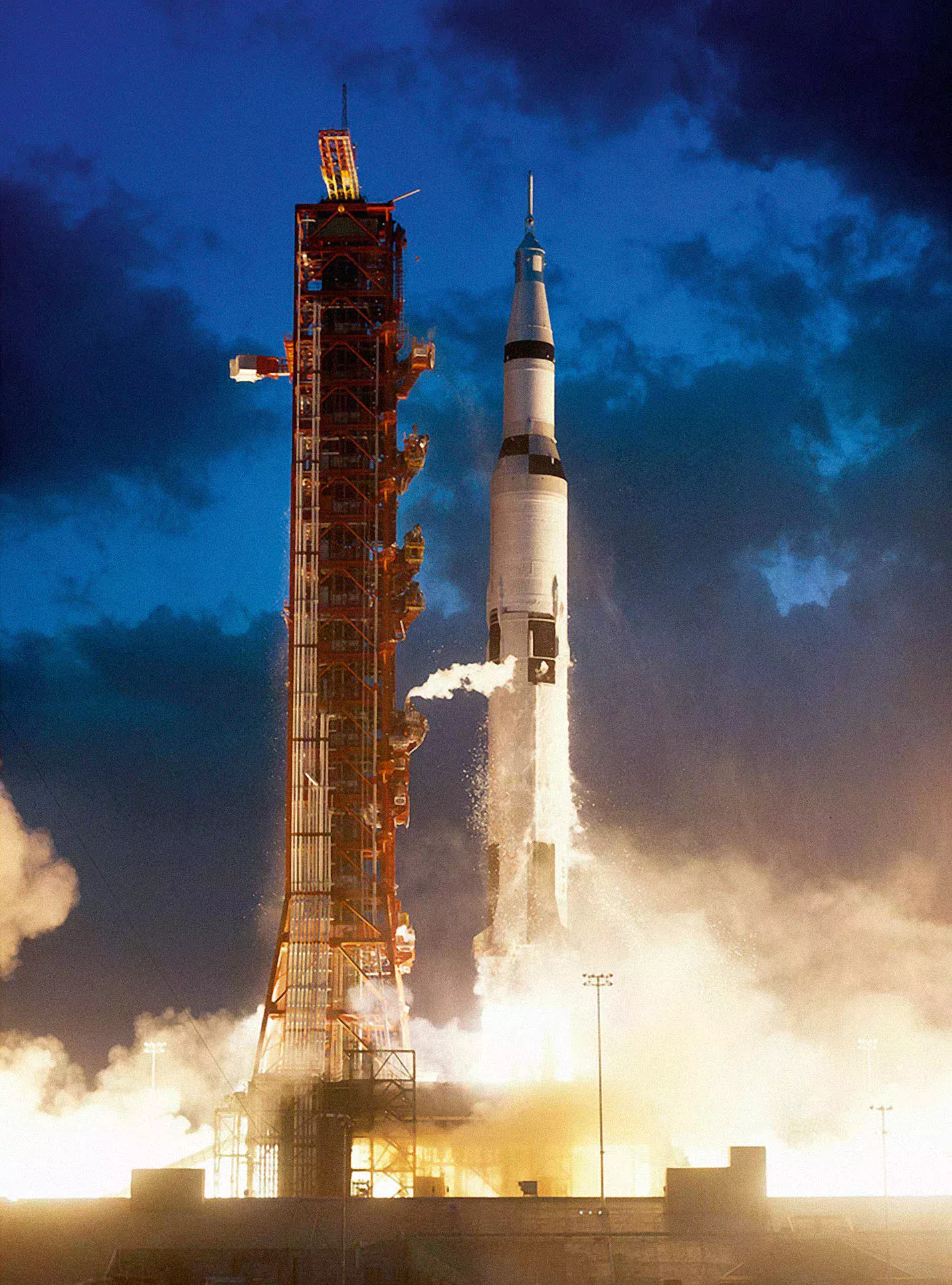 Launch of the Saturn V rocket