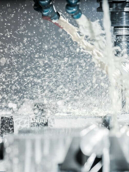 Dark gears; which are lubricated