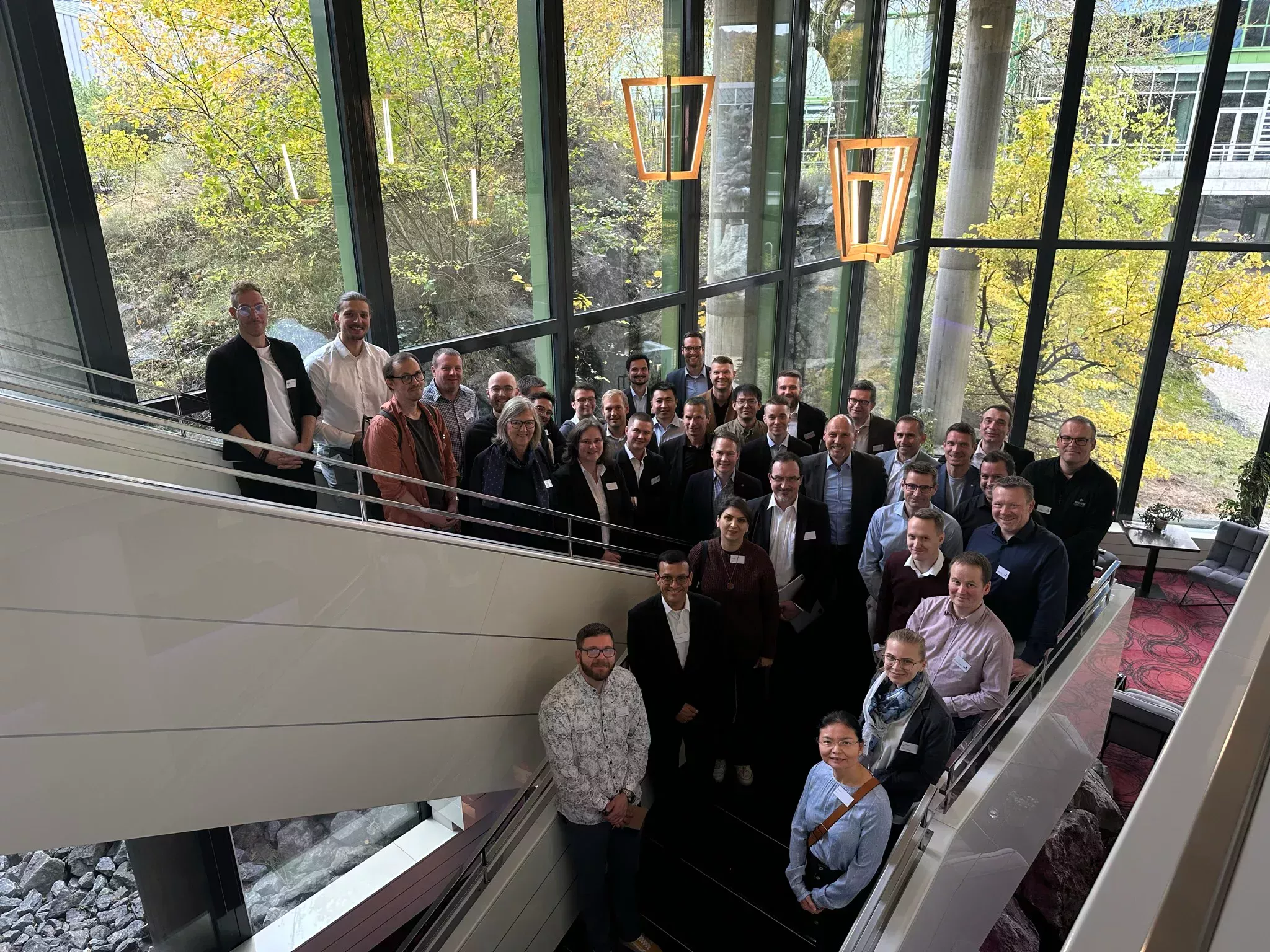 Partners visit BECHEM and take a group photo