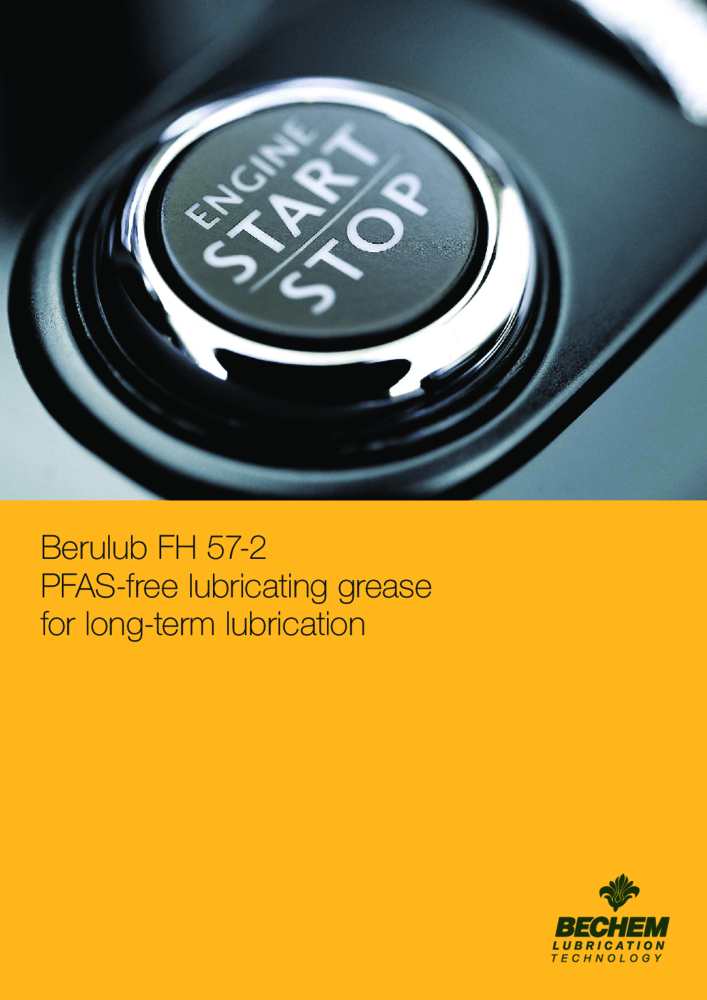 Berulub FH 57-2 PFAS-free lubricating grease for long-term lubrication