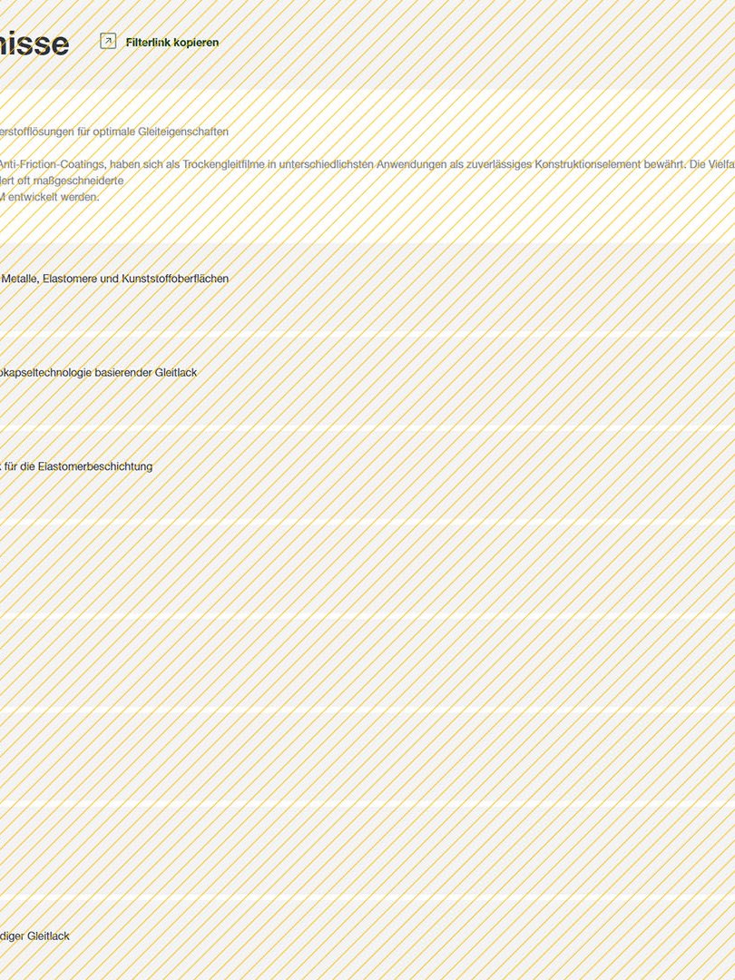 BECHEM Product finder as background